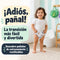 Pañales de transición reutilizables Moroa