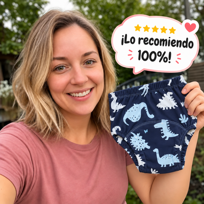 Pañales de transición reutilizables Moroa